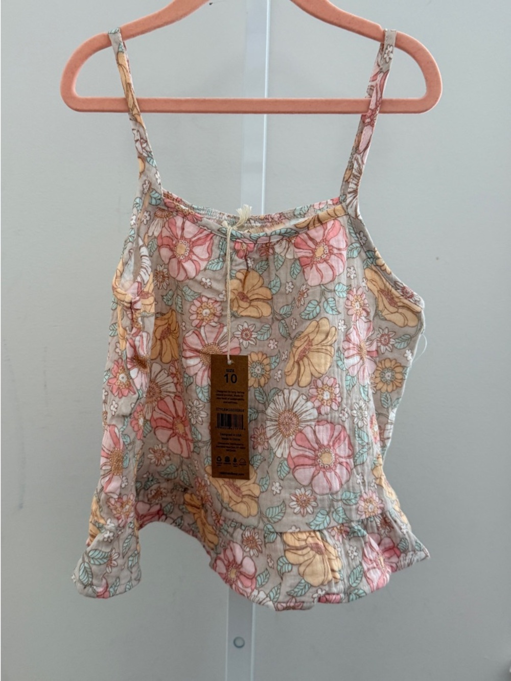 Rabbit and Bear just tank top and pants set - Picture 1 of 11